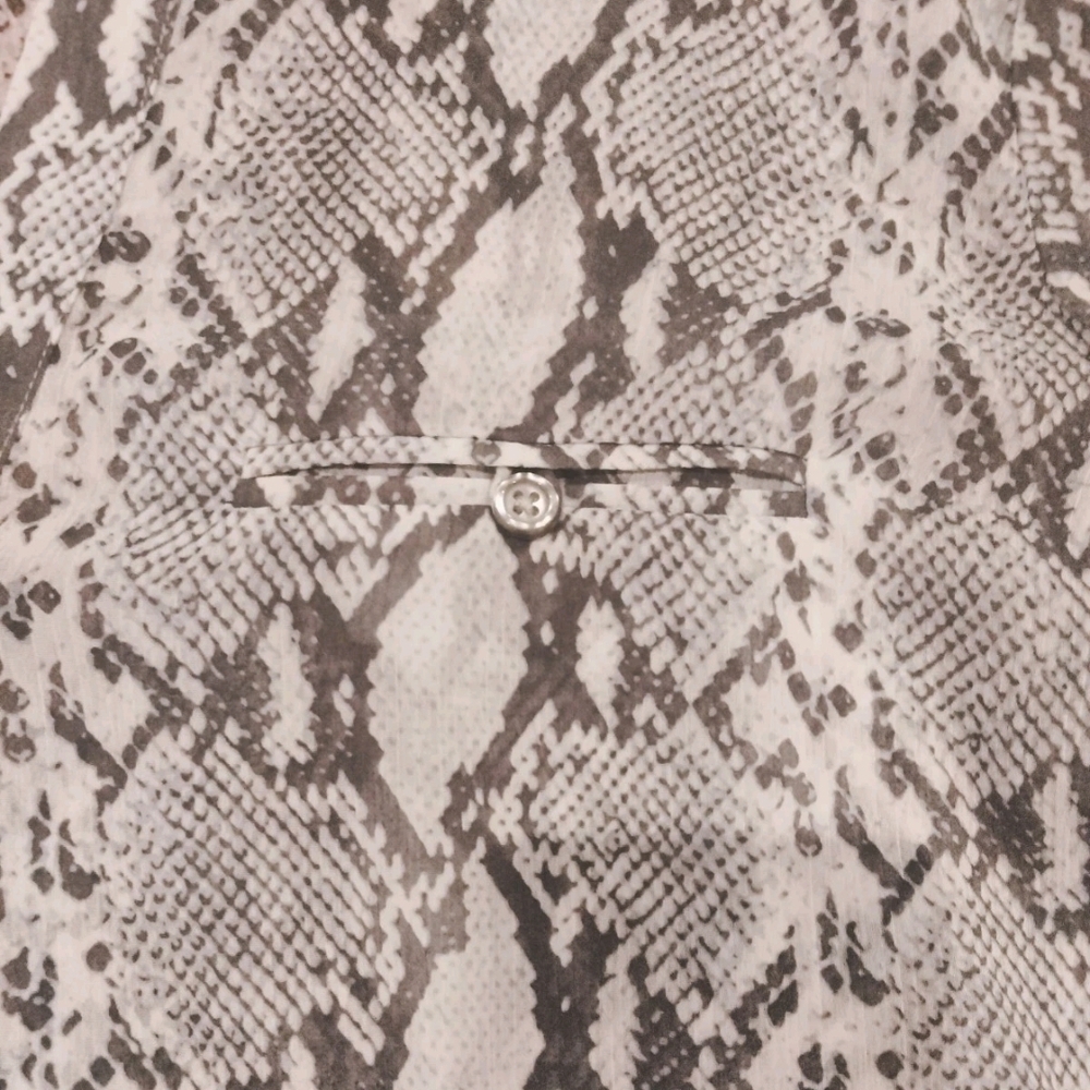 Kut From The Kloth Sinclair Button Down Blouse Gr… - image 5